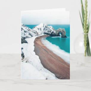 SCHNEE DURDLE TÜR, LULWORTH, DORSET, Vereinigtes K Karte