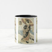 Schnee, Eizan, 1830er, Tasse und Steine (Zentrum)