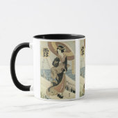 Schnee, Eizan, 1830er, Tasse und Steine (Links)