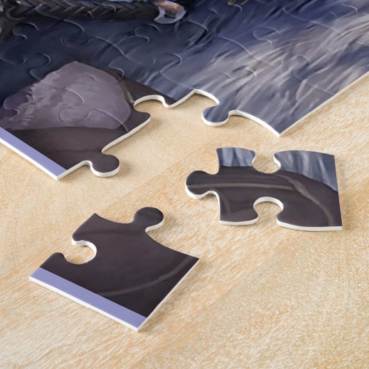 Schnee+Elf+Mädchen+mit+Löwe Puzzle (Seite)