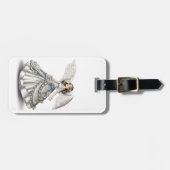 Schnee-Engel Gepäckanhänger (Vorderseite horizontal)