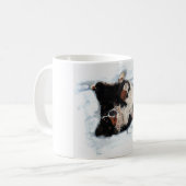 Schnee-Engel Kaffeetasse (Vorderseite Links)