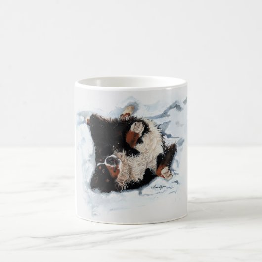 Schnee-Engel Kaffeetasse (Mittel)