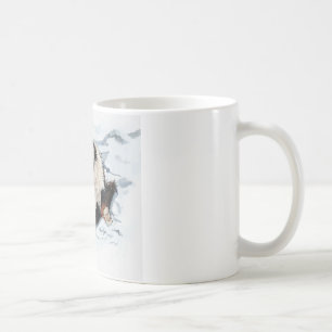 Schnee-Engel Kaffeetasse