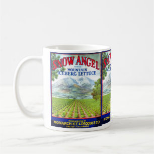 Schnee-Engel Kaffeetasse