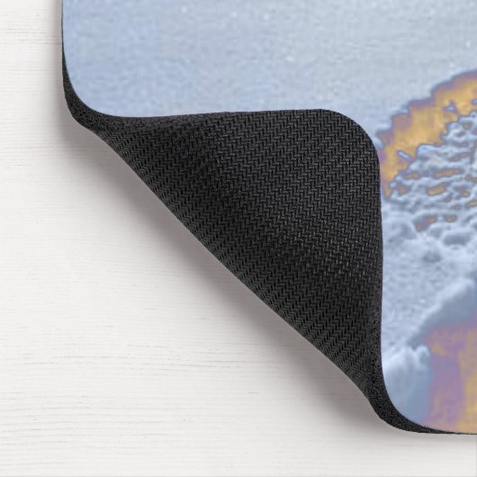 Schnee-Engel Mousepad (Ecke)