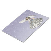 Schnee-Engel Notizblock (angewinkelt)