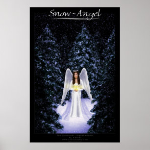 Schnee-Engel Poster