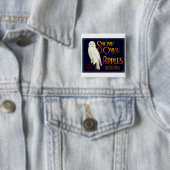 Schnee-Eulen-Äpfel Button (Beispiel)