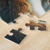 Schnee-Eulen-Puzzle Puzzle (Seite)