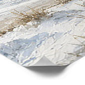 Schnee-Eulenposter Shore Rest Poster (Ecke)