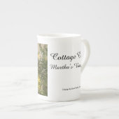 Schnee, Evergreen und Hütten - Martha's Vineyard Porzellantasse (Vorderseite Rechts)