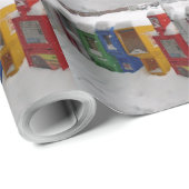 SCHNEE FALL NEWS Packpapier (Rolleneckpunkt)