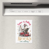 Schnee fällt, Bücher rufen Magnet (In Situ (Geschirrspüler))