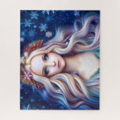 Schnee Fee  Puzzle (Vertikal)