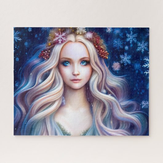 Schnee Fee  Puzzle (Horizontal)