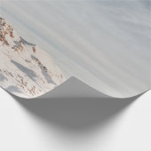 SCHNEE FEUERT AM TAG GESCHENKPAPIER (Ecke)