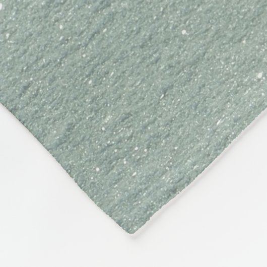 Schnee Fleecedecke (Ecke)