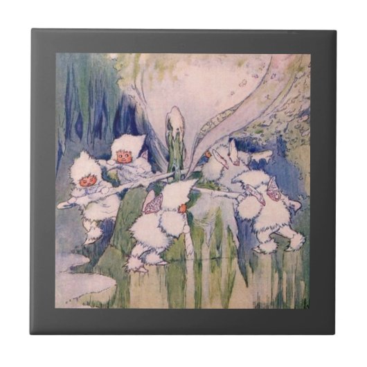 Schnee Fliese (Vorderseite)