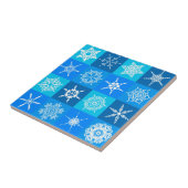 Schnee Fliese (Seite)