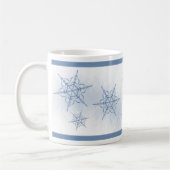 Schnee-Flocken Kaffeetasse (Links)