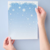 Schnee-Flyer Flyer (Hand)