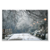 Schnee Fotodruck (Vorne)