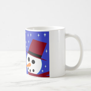 SCHNEE FRAU SCHNEEN MAN SCHNEE MENSCHEN TASSE