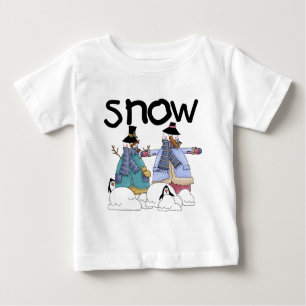 Schnee-Freund-T-Shirts und Geschenke Baby T-shirt
