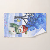 SCHNEE FUN AN EINEM WINTERTAG BADHANDTUCH SET (Handtuch)