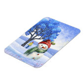 SCHNEE FUN AN EINEM WINTERTAG MAGNET (Linke Seite)