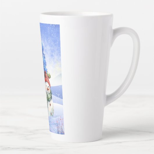 SCHNEE FUN AN EINEM WINTERTAG MILCHTASSE (Rechts)