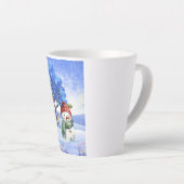 SCHNEE FUN AN EINEM WINTERTAG MILCHTASSE (Rechte Ecke)