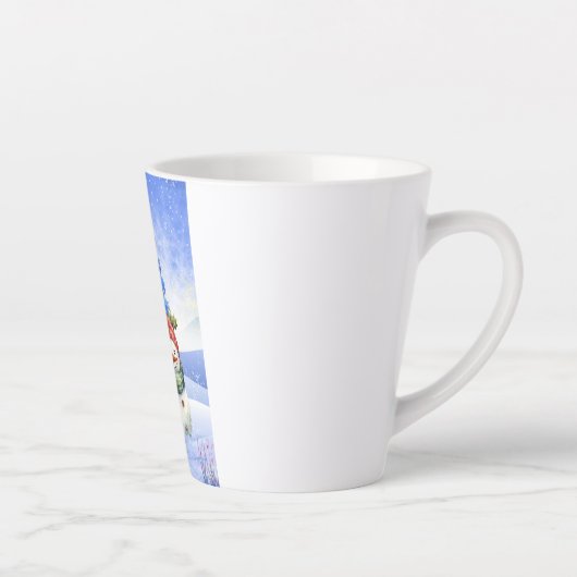 SCHNEE FUN AN EINEM WINTERTAG MILCHTASSE (Rechts)