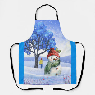 SCHNEE FUN AN EINEM WINTERTAG SCHÜRZE