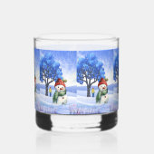 SCHNEE FUN AN EINEM WINTERTAG WHISKYGLAS (Rechts)