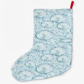 Schnee für den WeihnachtsStrumpf Großer Weihnachtsstrumpf (Rückseite)