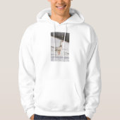 Schnee-Gans-Spreize Hoodie (Vorderseite)