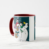Schnee-Gesang! Tasse (Vorderseite Links)