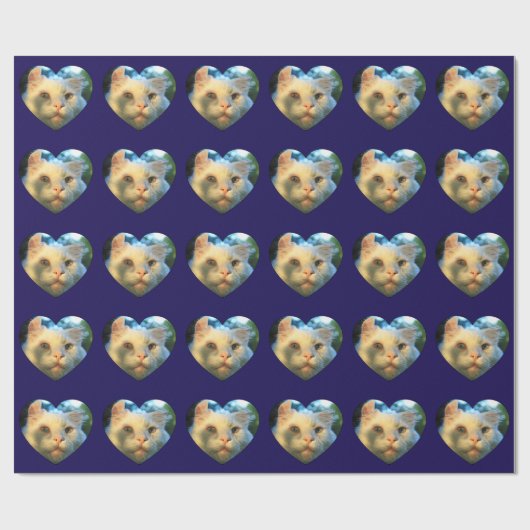 Schnee Geschenkpapier (Flach)