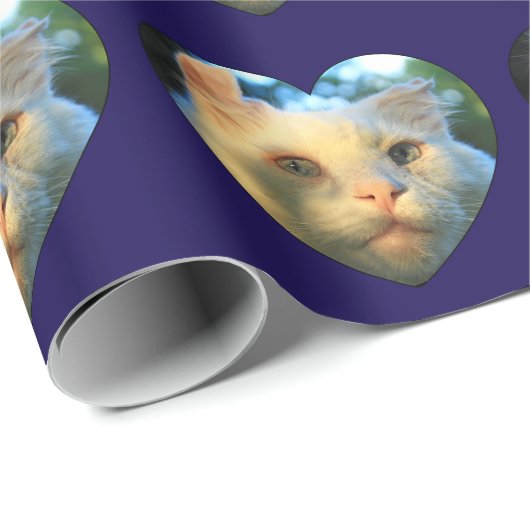 Schnee Geschenkpapier (Rolleneckpunkt)