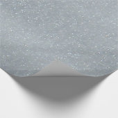 Schnee Geschenkpapier (Ecke)