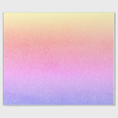 Schnee Geschenkpapier (Flach)