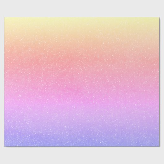 Schnee Geschenkpapier (Flach)