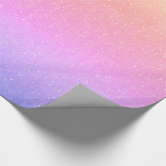 Schnee Geschenkpapier (Ecke)