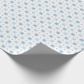 Schnee Geschenkpapier (Ecke)