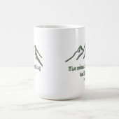 Schnee gespitzte mtns sind NennenJohn Muir Kaffeetasse (Mittel)
