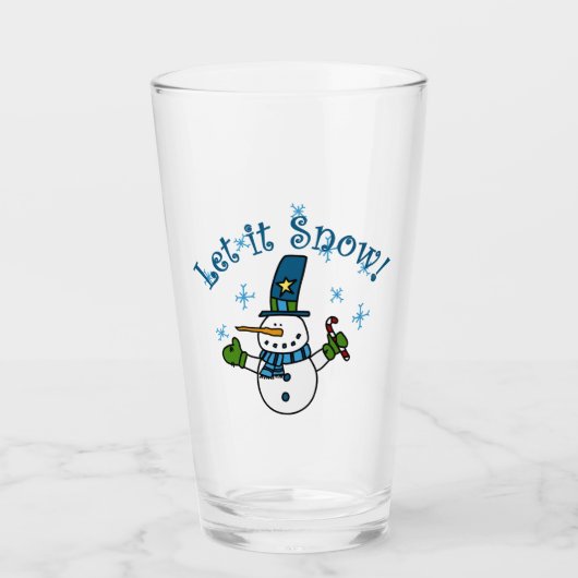 Schnee Glas (Vorderseite)