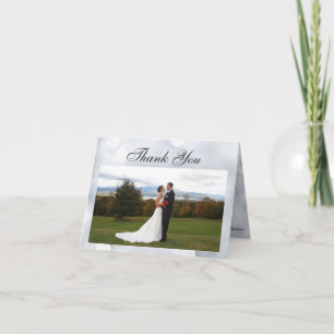 Schnee-Glitzer-Lichter Glitter Dankeskarte