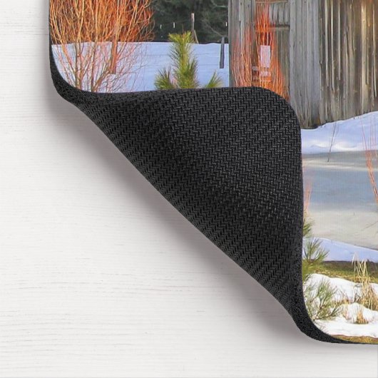 Schnee-Halle Mousepad (Ecke)